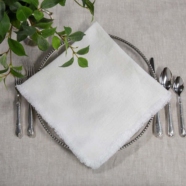 Provence Linen Napkin with Fringe