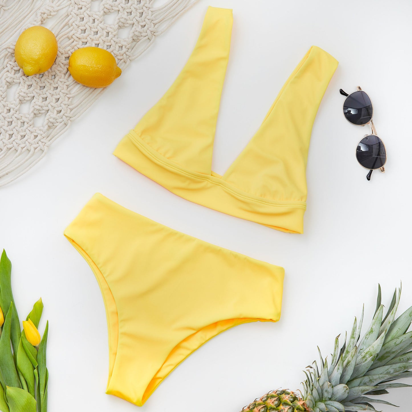 Lemonade Bikini Top