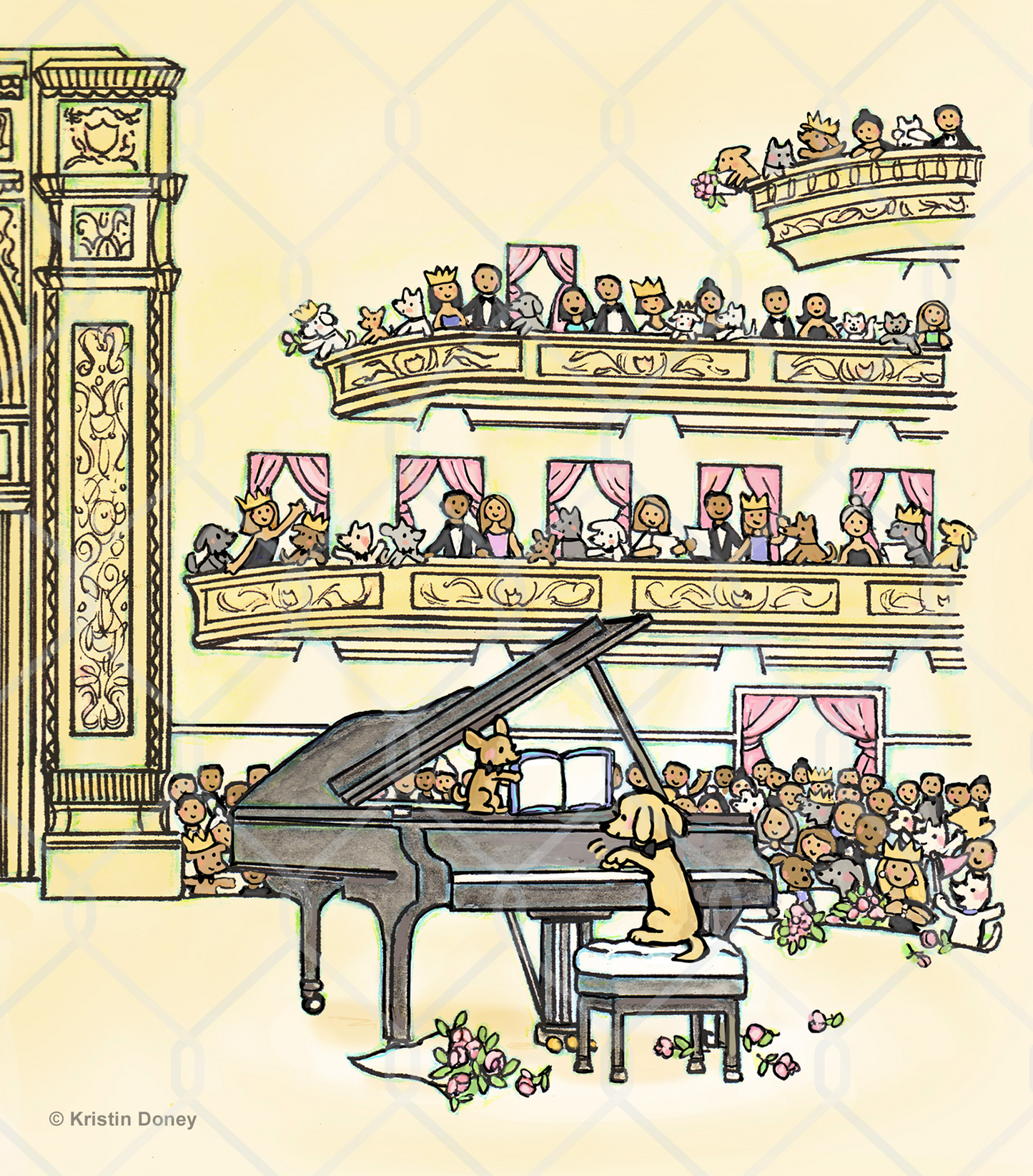 Kristin Doney Carnegie Hall Print