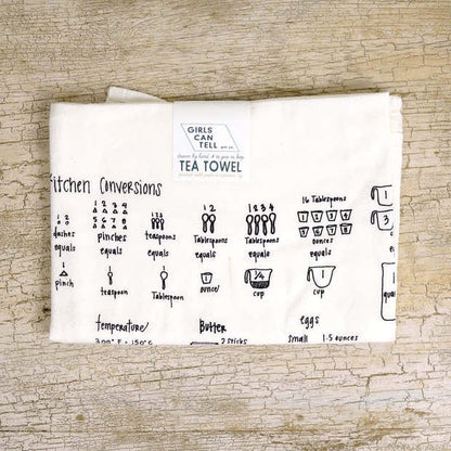 Hand-Printed Illustrated Tea Towels