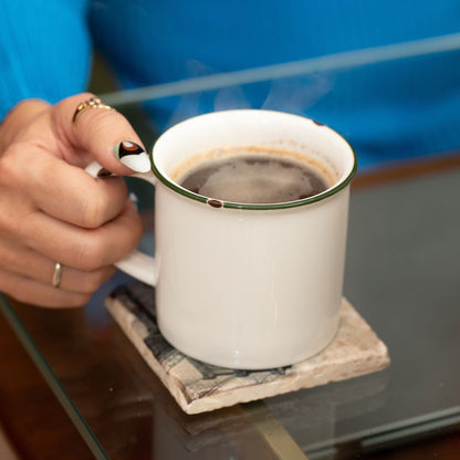 Campfire Tin Coffee Mug