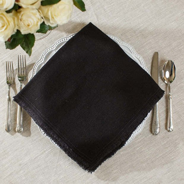 Provence Linen Napkin with Fringe