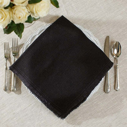 Provence Linen Napkin with Fringe