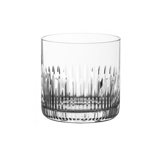 Etched Rocks Glass, Set of 6