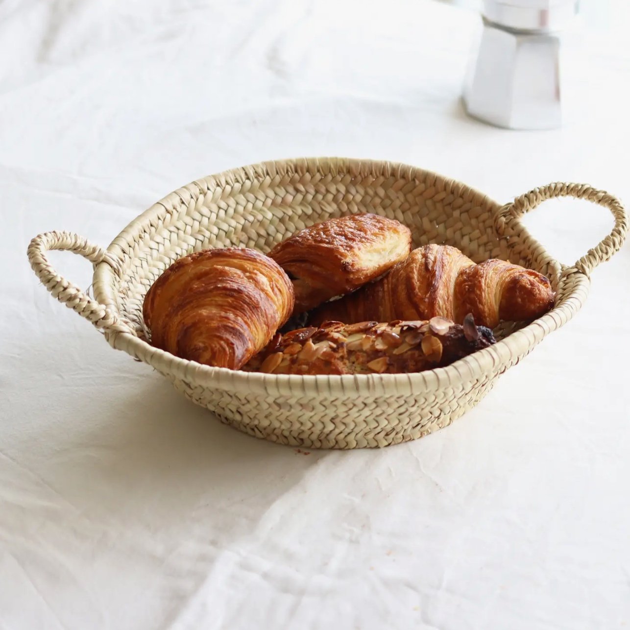 Moroccan Straw Woven Plate