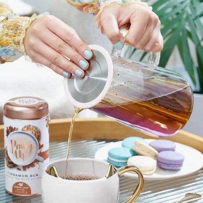 Iridescent Glass Teapot + Infuser
