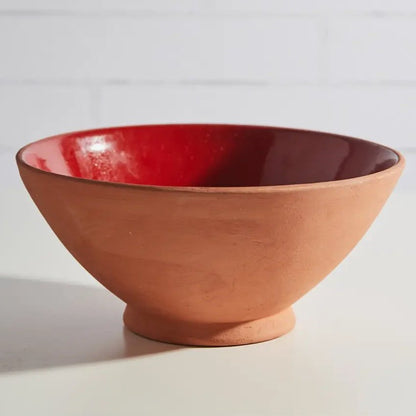 Moroccan Terracotta Serving Bowl