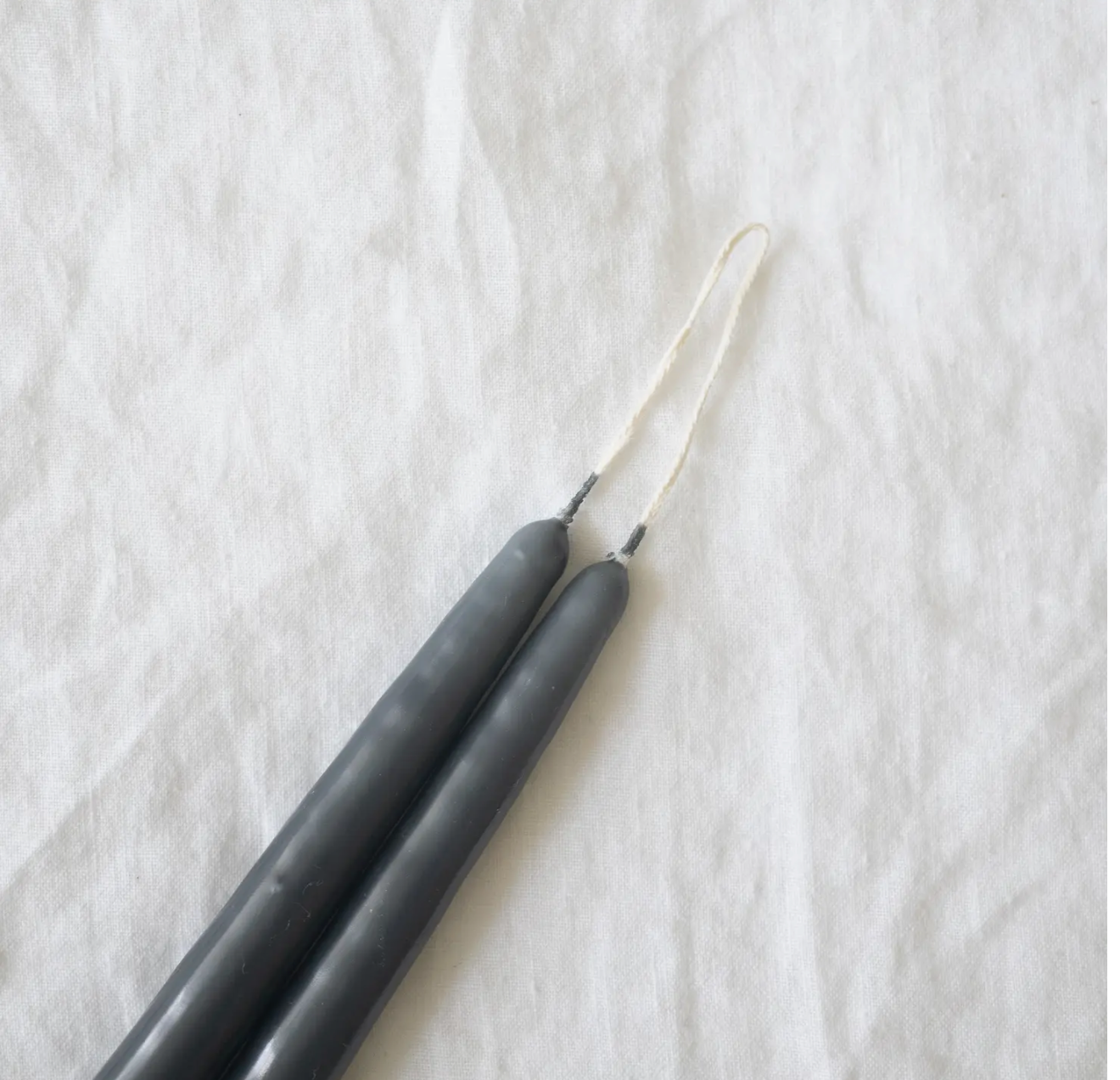 Hand-Dipped Taper Candles, Set of 2