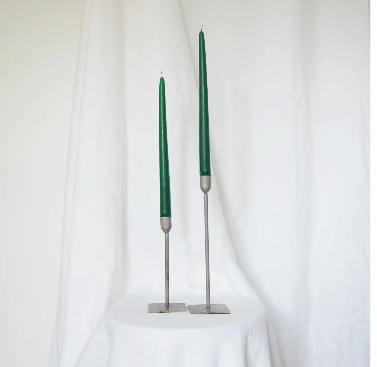 Hand-Dipped Taper Candles, Set of 2