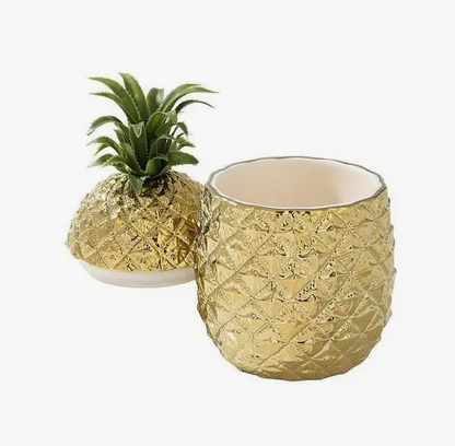 Gold Pineapple Ice Bucket