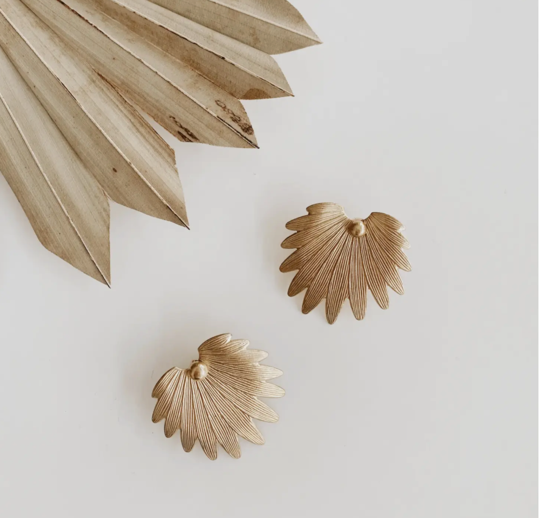 Palme D'Or Earrings