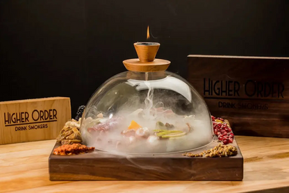 Glass Dome for Smoked Food