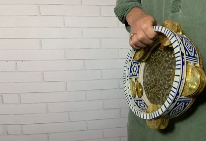 Moroccan Riq Tambourine