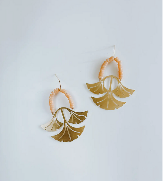 Poppy Gold Earrings