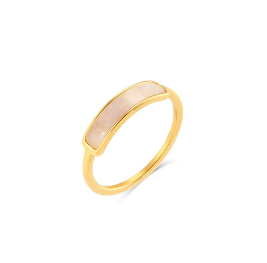 Dainty Mother of Pearl Ring