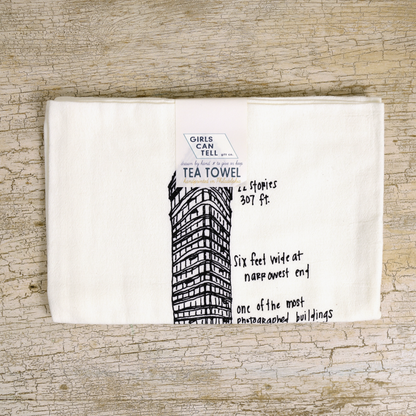 Hand-Printed Illustrated Tea Towels